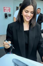 SELENA GOMEZ Steps Out to Greet Some Fans in Hollywood 10/21/2024