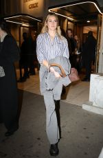 SHAILENE WOODLEY Arrives at Miu Miu After-party at Gigi Manko in Paris 10/01/2024