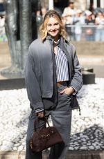 SHAILENE WOODLEY Arrives at Miu Miu Fashion Show at Paris Fashion Week 10/01/2024