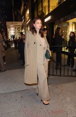 SHANINA SHAIK Arrives at Burberry Flagship Store Opening in New York 10/16/2024