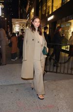 SHANINA SHAIK Arrives at Burberry Flagship Store Opening in New York 10/16/2024