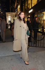SHANINA SHAIK Arrives at Burberry Flagship Store Opening in New York 10/16/2024