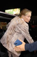 SHARON STONE Night Out in Santa Monica 10/22/2024