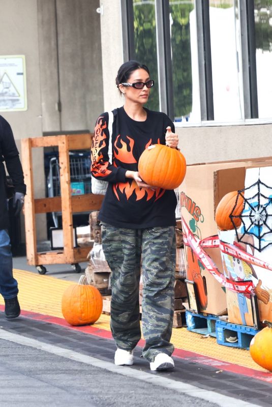 SHAY MITCHELL Gears up for Halloween in Los Angeles 10/27/2024