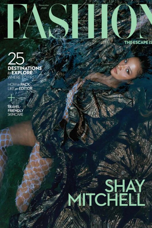 SHAY MITCHELL in Fashion Magazine Canada, November 2024
