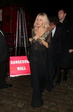 SIENNA MILLER Leaves Chiltern Firehouse 10 Year Anniversary Party in London 10/03/2024