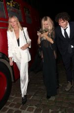 SIENNA MILLER Leaves Chiltern Firehouse 10 Year Anniversary Party in London 10/03/2024
