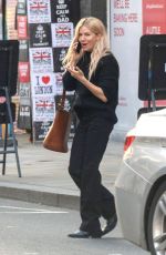 SIENNA MILLER Out and About in London 10/07/2024