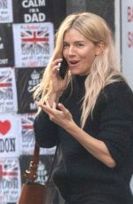 SIENNA MILLER Out and About in London 10/07/2024