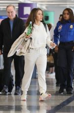 SILIANA GASPARD Arrives at LAX Airport in Los Angeles 10/15/2024
