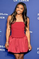 SIMONE BILES at Friends of Children 30th Anniversary Gala in Santa Monica 10/24/2024