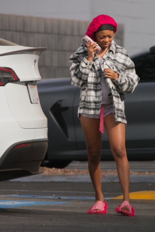 SKAI JACKSON Out and About in Los Angeles 10/29/2024