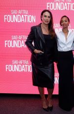 SLENA GOMEZ, ZOE SALDANA and KARLA SOFIA GASCON at  SAG-AFTRA Foundation Conversations: Emilia Perez in New York 10/15/2024