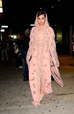 SOFIA CARSON Leaves a Movie Screening Event in New York 10/24/2024
