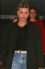 SOFIA RICHIE Leaves Dinner with Friends at E Baldi Restaurant in Beverly Hills 10/05/2024