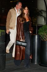 SOFIA VERGARA Night Out in New York 10/13/2024