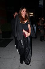 SOFIA VERGARA Out with Friends at Zero Bond in New York 10/11/2024