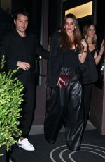 SOFIA VERGARA Out with Friends at Zero Bond in New York 10/11/2024