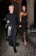 SOPHIE HABBOO Leaves 2024 Glamour Awards in London 10/01/2024