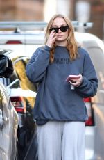 SOPHIE TURNER Out and About in London 10/24/2024