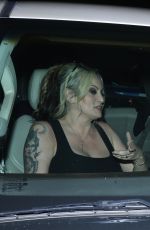 STORMY DANIELS Leaves Her Comedy Show in Hollywood 10/06/2024