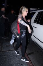 STORMY DANIELS Leaves Her Comedy Show in Hollywood 10/06/2024