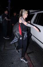 STORMY DANIELS Leaves Her Comedy Show in Hollywood 10/06/2024