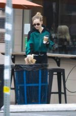 SUKI WATERHOUSE and Robert Pattinson Out for a Family Breakfast with Their Baby in Los Feliz 10/06/2024