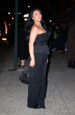 SUNISA LEE Arrives at Giorgio Armani Women