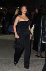 SUNISA LEE Arrives at Giorgio Armani Women