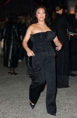 SUNISA LEE Arrives at Giorgio Armani Women