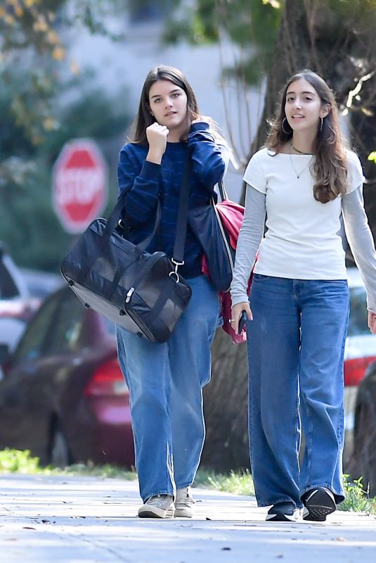SURI CRUISE Out with a Friend in New York 10/13/2024