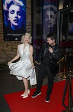 SUZIE KENNEDY at Marilyn: The Exhibition Opening Night  at Arches London Bridge 10/17/2024