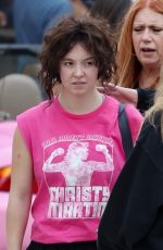 SYDNEY SWEENEY at Christy Martin on the Set of Her Boxing Biopic in Gastonia 10/29/2024