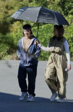 SYDNEY SWEENEY on the Set of Apopka in Charlotte 10/11/2024