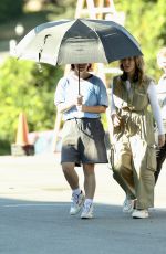 SYDNEY SWEENEY on the Set of Apopka in Charlotte 10/11/2024