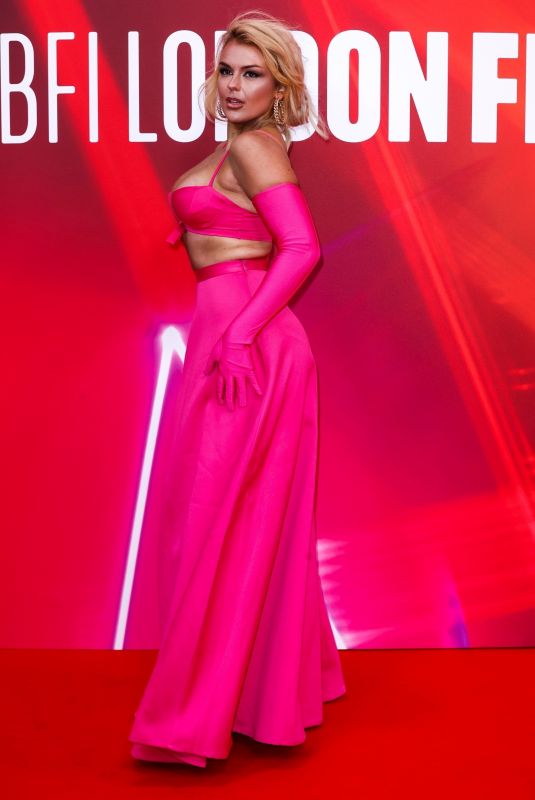 TALLIA STORM at BFI 68th London Film Festival Headline Gala of Elton John: Never Too Late 10/10/2024