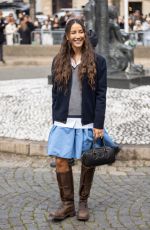 TAMARA KALINIC Arrives at Miu Miu Fashion Show at Paris Fashion Week 10/01/2024
