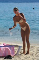 TAO WICKRATH in Bikini at a Beach on Curacao Island 10/08/2024
