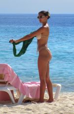 TAO WICKRATH in Bikini at a Beach on Curacao Island 10/08/2024