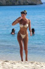 TAO WICKRATH in Bikini at a Beach on Curacao Island 10/08/2024
