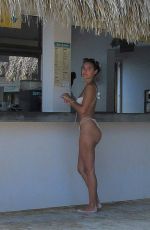 TAO WICKRATH in Bikini at a Beach on Curacao Island 10/08/2024