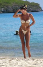 TAO WICKRATH in Bikini at a Beach on Curacao Island 10/08/2024