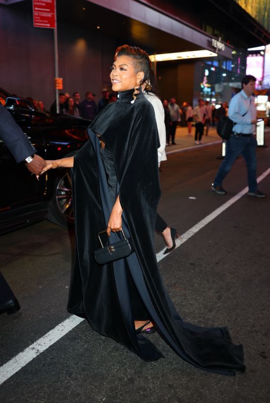 TARAJI P. HENSON Leaves 2024 Glamour Women of the Year Awards in New York 10/08/2024