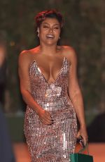 TARAJI P. HENSON Leaves Annual Academy Museum Gala in Los Angeles 10/19/2024