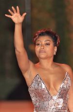 TARAJI P. HENSON Leaves Annual Academy Museum Gala in Los Angeles 10/19/2024