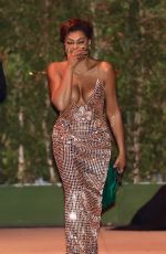 TARAJI P. HENSON Leaves Annual Academy Museum Gala in Los Angeles 10/19/2024