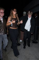 TATE MCRAE and Kid Laroi at Cloud 23 Hot Sauce Launch Party in West Hollywood 10/11/2024