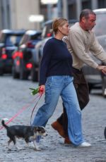TAYLOR NEISEN and Liev Schreiber Out in New York 10/14/2024