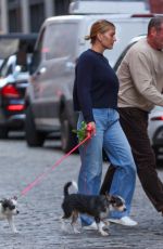 TAYLOR NEISEN and Liev Schreiber Out in New York 10/14/2024